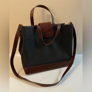 VINTAGE Mulberry Leather Shoulder Bag